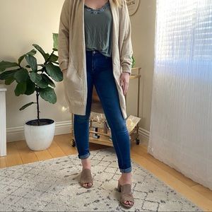 ROOLEE Beige Cardigan